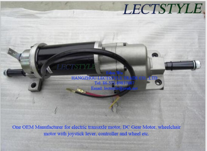 24V DC Electric Trailer Transaxle Motor with 250W 300W 500W Image1