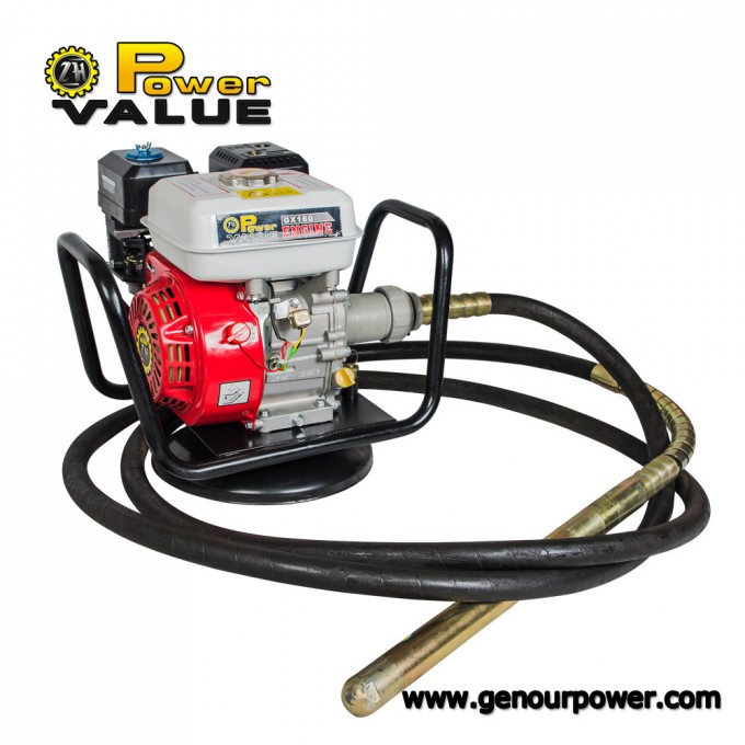 Power Value Hand Held Concrete Vibrator, Small Engine Pin Type Concrete Vibrator Image1