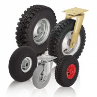 Pneumatic Wheel Industrial Rotating Caster
