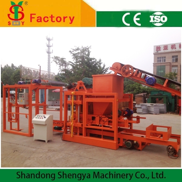 Qtj4-26c Concrete Hollow Block Paver Making Machine Image1