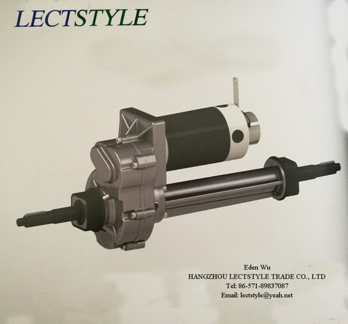 24V 500W Electric Drive Transaxle Motor for Aircraft Tow Tug Image1