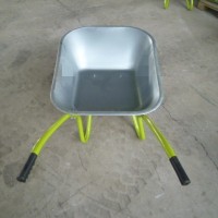 Double Wheel and Galvanized Tray Wheelbarrow (WB6203A)