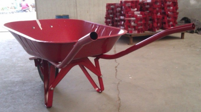 Malaysia Market Pneumatic Wheel Wheelbarrow (WB6411A) Image1