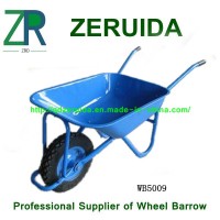 Egypt Market Popular Model Galvanized Tray Wheelbarrow Wb5009