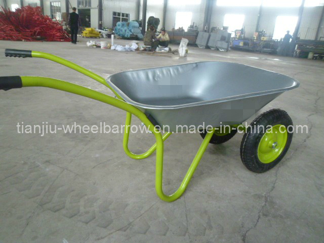 Russia Market Zinc Tray Wheelbarrow (Wb6203A) Image1