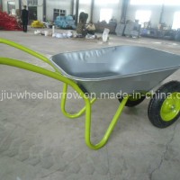 Russia Market Zinc Tray Wheelbarrow (Wb6203A)