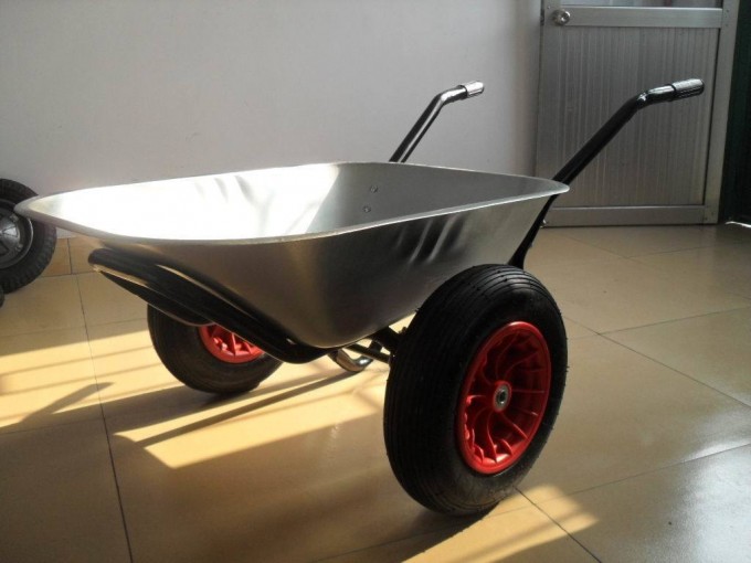 Double Wheel and Deepth Tray Wheel Barrow (WB6407) Image1