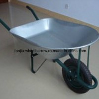 Wb7201 Galvanized Tray Industrial Wheel Barrow for Sell