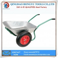 Good Factory 65L Tray with Two Tyre Wheel Barrow
