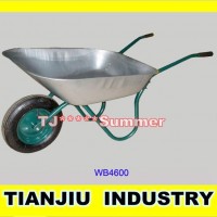 65L Galvanized Wheelbarrow Wheel Barrow Wb6204