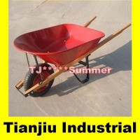 American Model Wheelbarrow Wh5400 with Wooden Handle