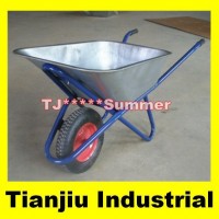 Galvanized Wheelbarrow Wb6438 with Air Wheel