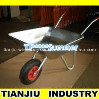 Galvanized Wheelbarrow Wb4024A for Europe Market