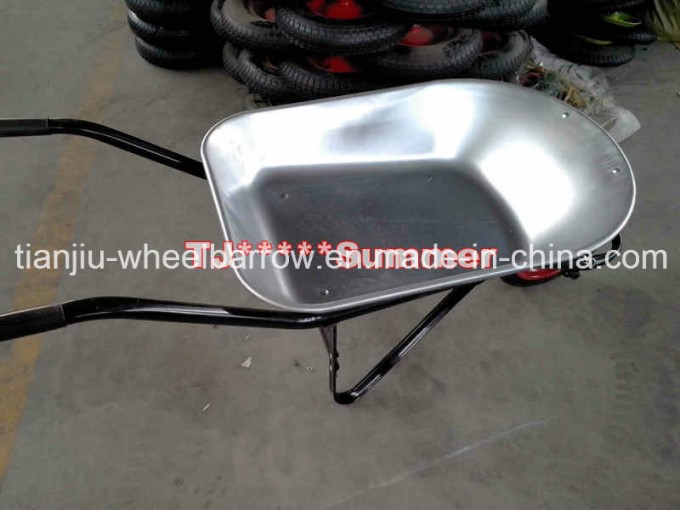 Brazil Model Galvanized Wheel Barrow Image1