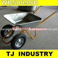 Russia Double Wheels Wb5009SD Wheel Barrow