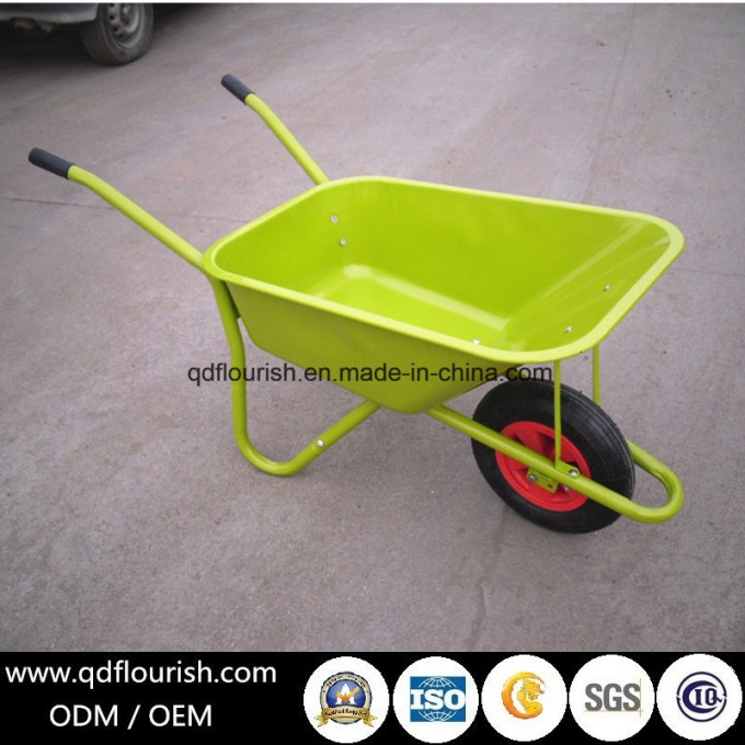 Zinc Plated Galvanized Wheelbarrow Wheel Barrow Cart Wb6419 Image1