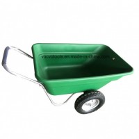 Two Wheels Wheelbarrow with Big Load Capacity