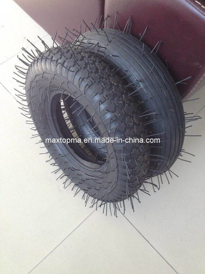 Green Wheelbarrow Tyre Without Bad Smell Image1