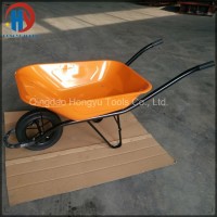 13X3 Solid Rubber Wheel Cross Bar Wheelbarrow