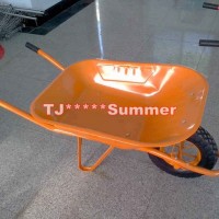 Strengthen Wb6400 Wheel Barrow with 4.00-8 Solid Rubber Wheel