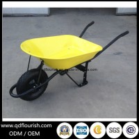 South Africa Wheelbarrow Wb7207 Rubber Wheel Barrow Trolley