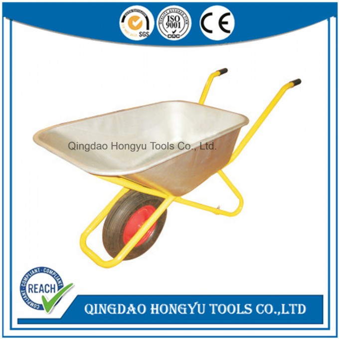 60L Malaysia Wheel Barrow/Wheelbarrow Wb6404z Image1