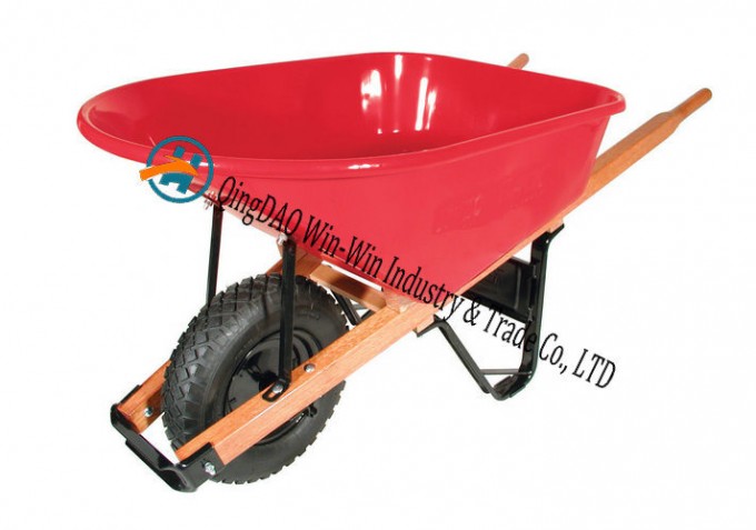 Total Control 6 Cubic Foot Poly Wheelbarrow with Image1