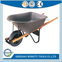 USA and EU Market Wooden Handle Wheel Barrow (WB7601)