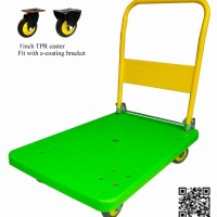 300kg Plastic Pallet Truck Industrial Folding Hand Trolley