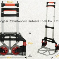 Foldable Aluminium Hand Truck Hand Trolley (HT060A)