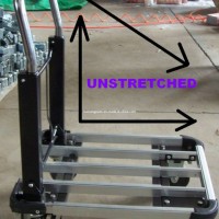 Folding Aliminum Garden Hand Trolley