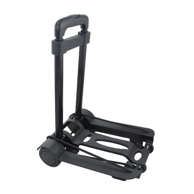 Folding Baggage Cart Shopping Foldable Platform Hand Trolley Image1
