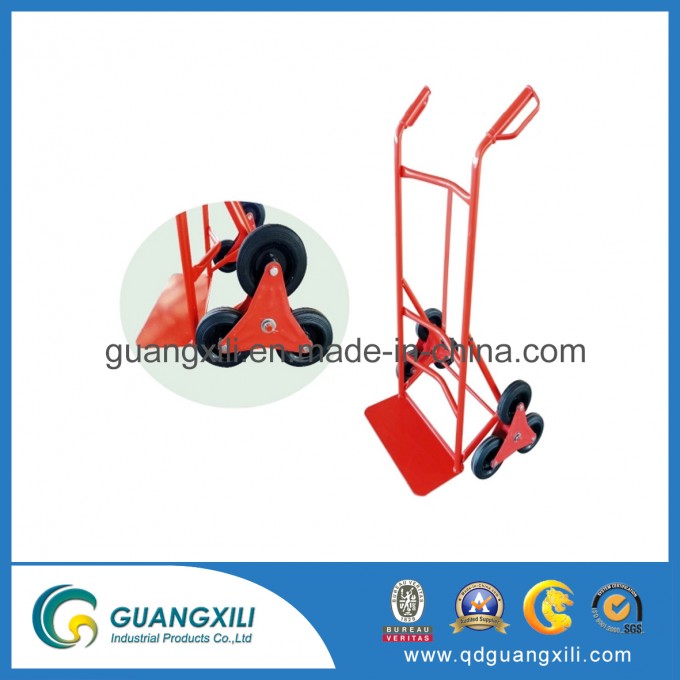 Heavy Duty Folding Hand Trolley with Toe Plate Extension (JM702) Image1