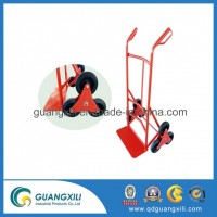 Heavy Duty Folding Hand Trolley with Toe Plate Extension (JM702)