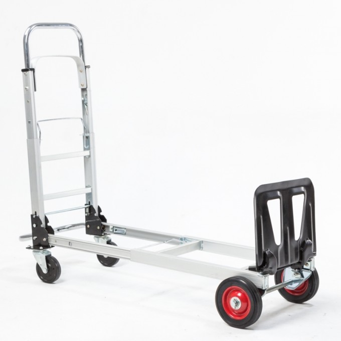 Aluminium Foldable Durable Platform Luggage Hand Trolley Image1