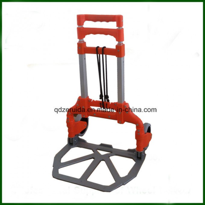 170 Lbs Cart Folding Dolly Push Truck Hand Collapsible Trolley Luggage Aluminium Image1
