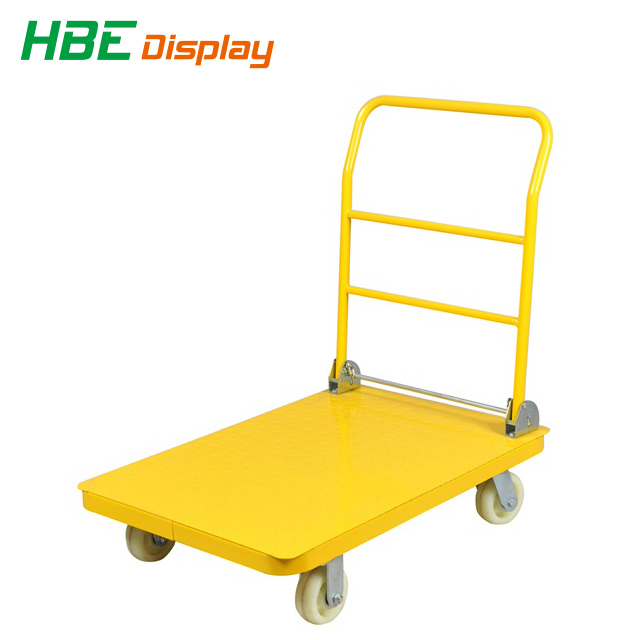 Supermarket Warehouse Moving Folding Hand Trolley Image1