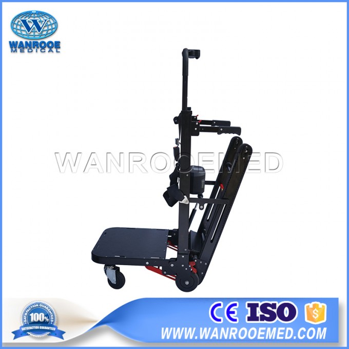 Ea-7fpn New Type Adjustable Electric Stair Climbing Trolley with Track Image1