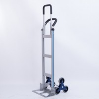 Six Wheel Climbing Stairs Foldable Aluminum Hand Trolley