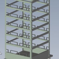 Barrier Storage Trolley for Queue Stanchion