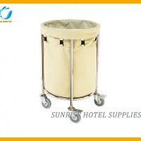 Room Service Housekeeping Linen Trolley for Hotel
