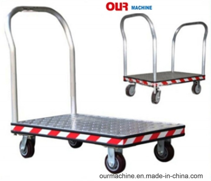 Bf2448 Series Aluminium Hand Platform Trolley - Heavy Duty 550kg-1350kg Image1