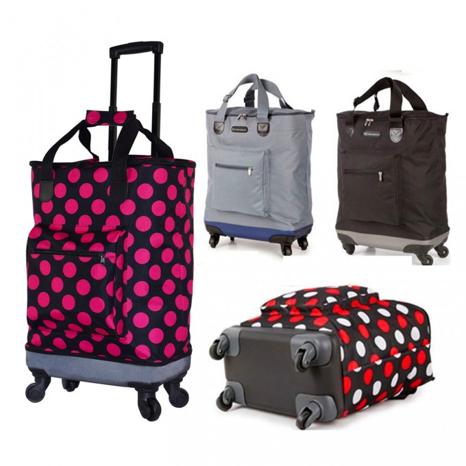 OEM Service Exclusive 4 Wheel Shopping Trolley Basket Image1