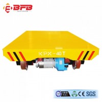 120t Heavy Cargo Transportation Rail Transfer Trolleys