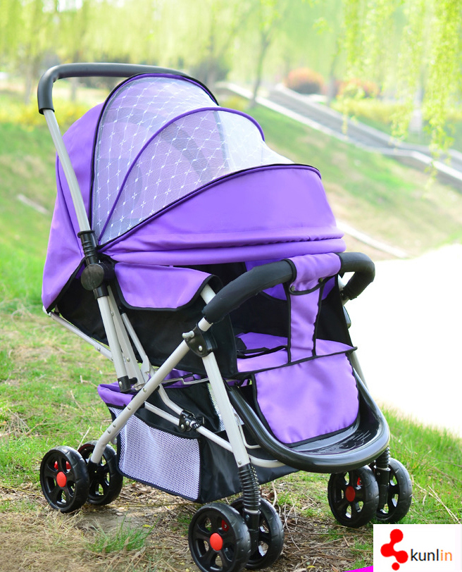 Lightweight Baby Pram /Buggy Carrying Trolley Big Storage Image1