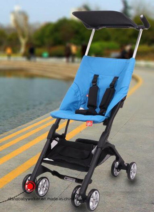 Aluminium Alloy Portable Pushchairs Folded Baby Trolley Image1