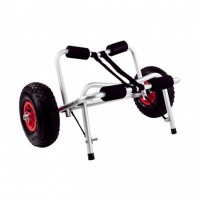 Aluminium Foldable Kayak Canoe Carrier Beach Trolley