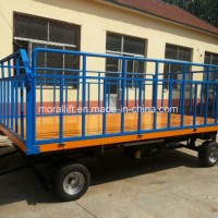 Pulling Type Hydraulic Car Trailer Trolley