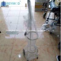 High Quality Adjustable Oxygen Holder Oxygen Cylinder Cart Oxygen Trolley