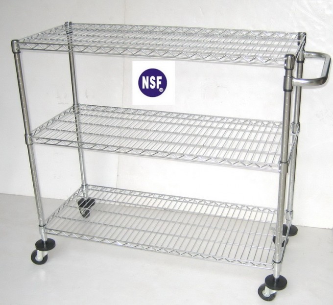 NSF Supermarket Promotion Cart Trolley Wire (CJ-A1212R) Image1